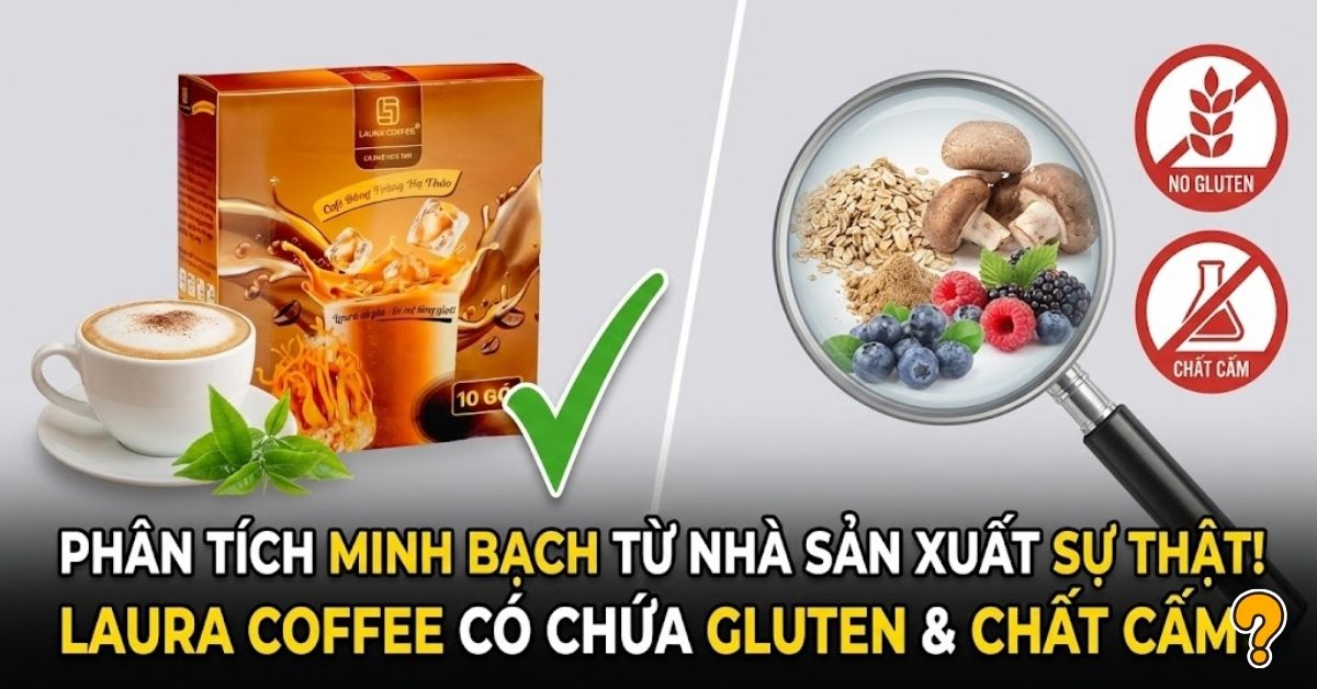 Cà Phê Laura Coffee Có Chứa Gluten Hay Chất Cấm Không 1