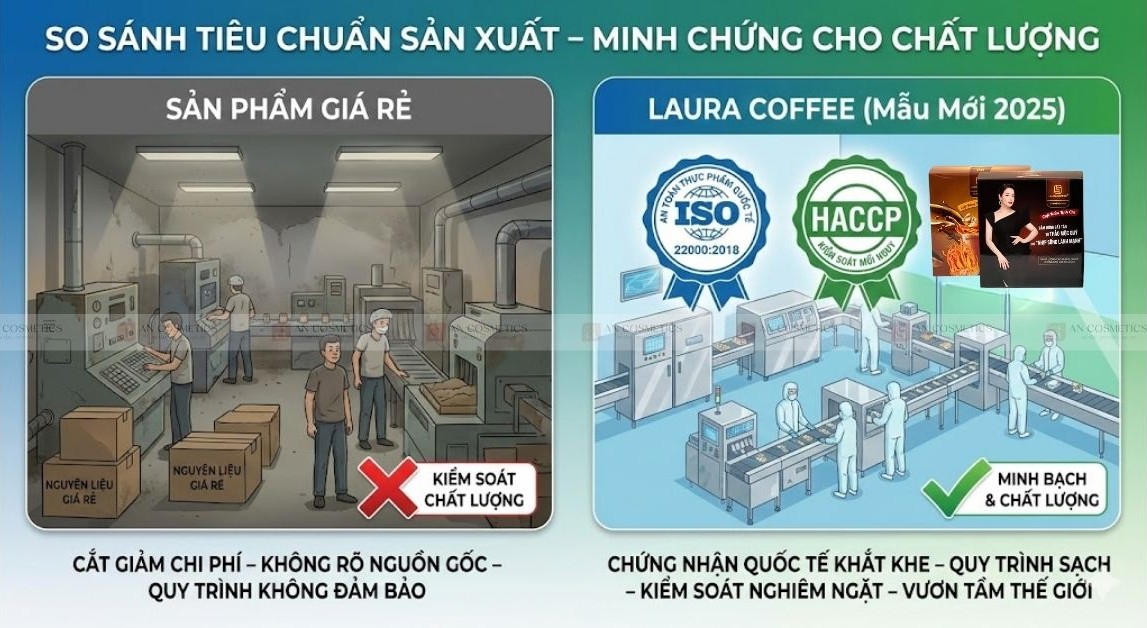 So Sánh Laura Coffee vs Cà Phê Gói 3in1 Thường - 3